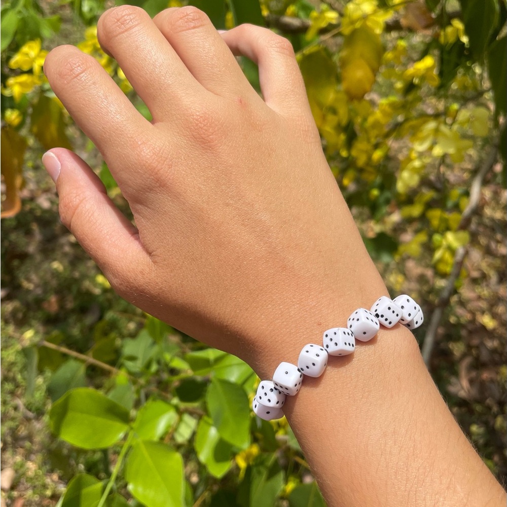 Handmade Lucky Dice Bracelet